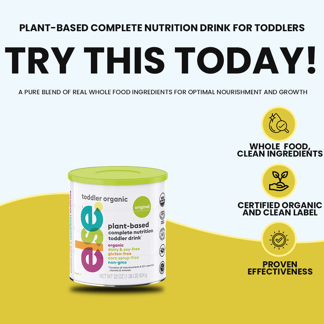 Nourish Your Little Hero: Clean Label Plant-Based Toddler Formula (Protein, Vitamins, Minerals)