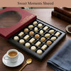 Andy Anand Belgian white chocolate truffles stevia sweetened no added sugar 10.5 oz box