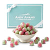Andy Anand Sugar Free Rosy Apple Hard Candy in red and green, copper kettle boiled, 25-piece pack