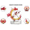 Detailed view of the Sun Chaser stylish clock face