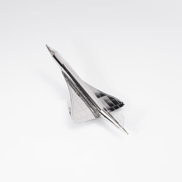 Supersonic Legend Concorde static model kit displayed fully assembled