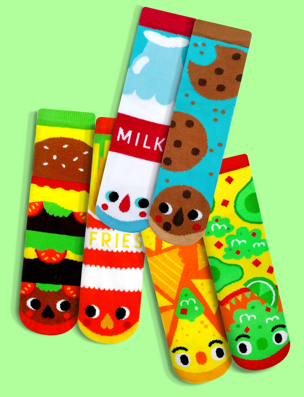 TASTE BUDS SOCKS GIFT BUNDLE