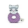 Maude the Kitty organic cotton teething rattle by Apple Park & Organic Farm Buddies