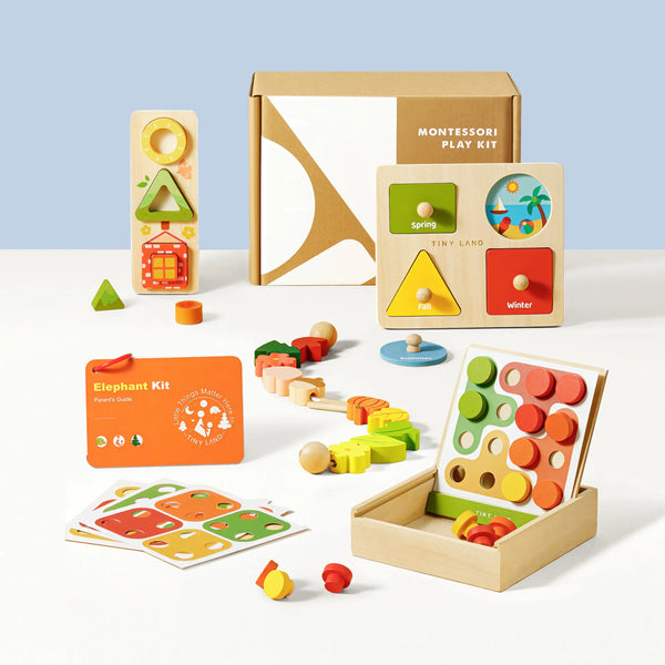 Tiny Land® Montessori Advanced Skills Baby Set（13–24 months）