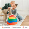 Tiny Land® Rainbow Stepping Stones – Kids Balance & Active Play Set
