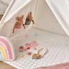 Tiny Land® Teepee Tent for Kids with Mat – Indoor Play Tent with Floor Mat