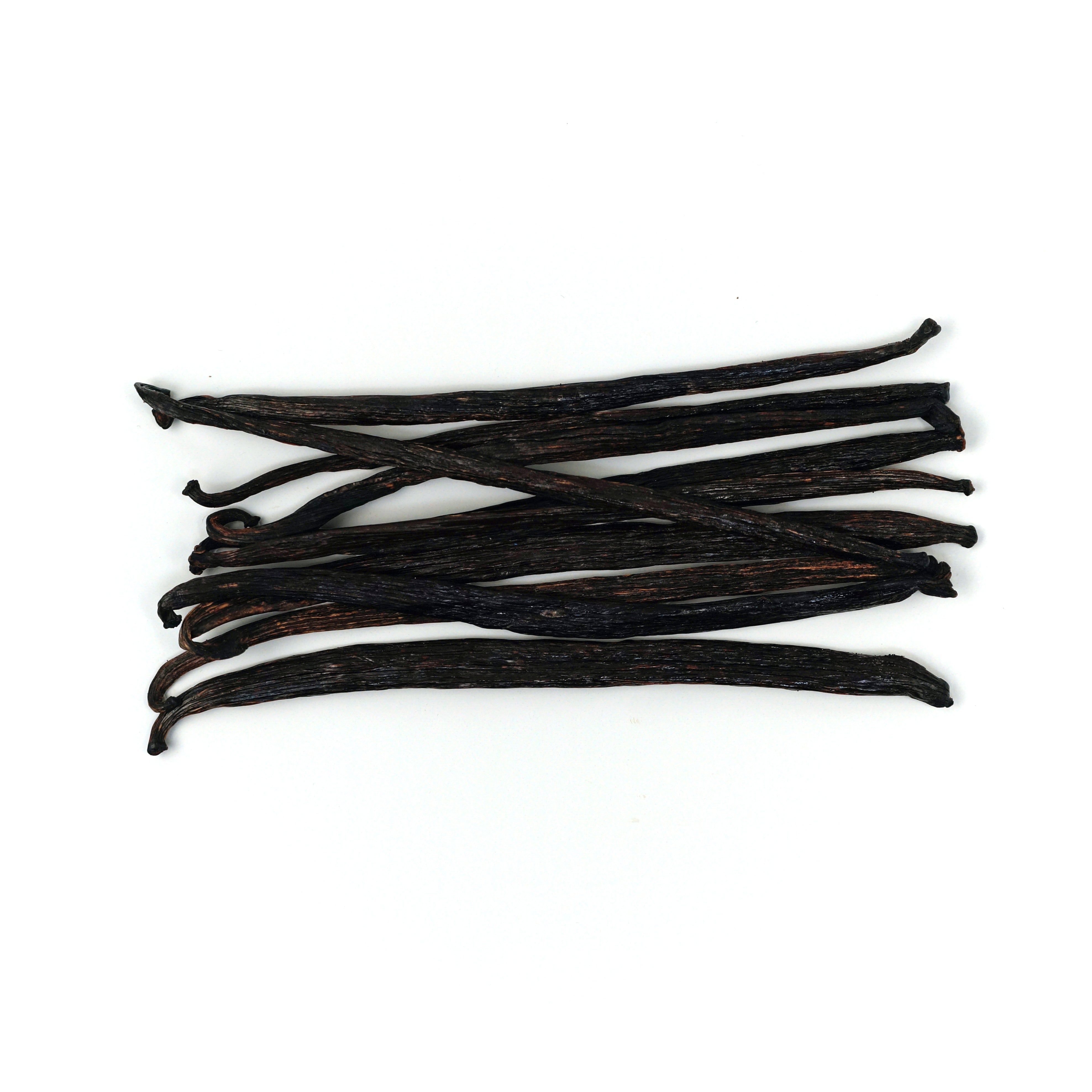 Tahitian Vanilla Beans - Whole Grade B Pods for Extract