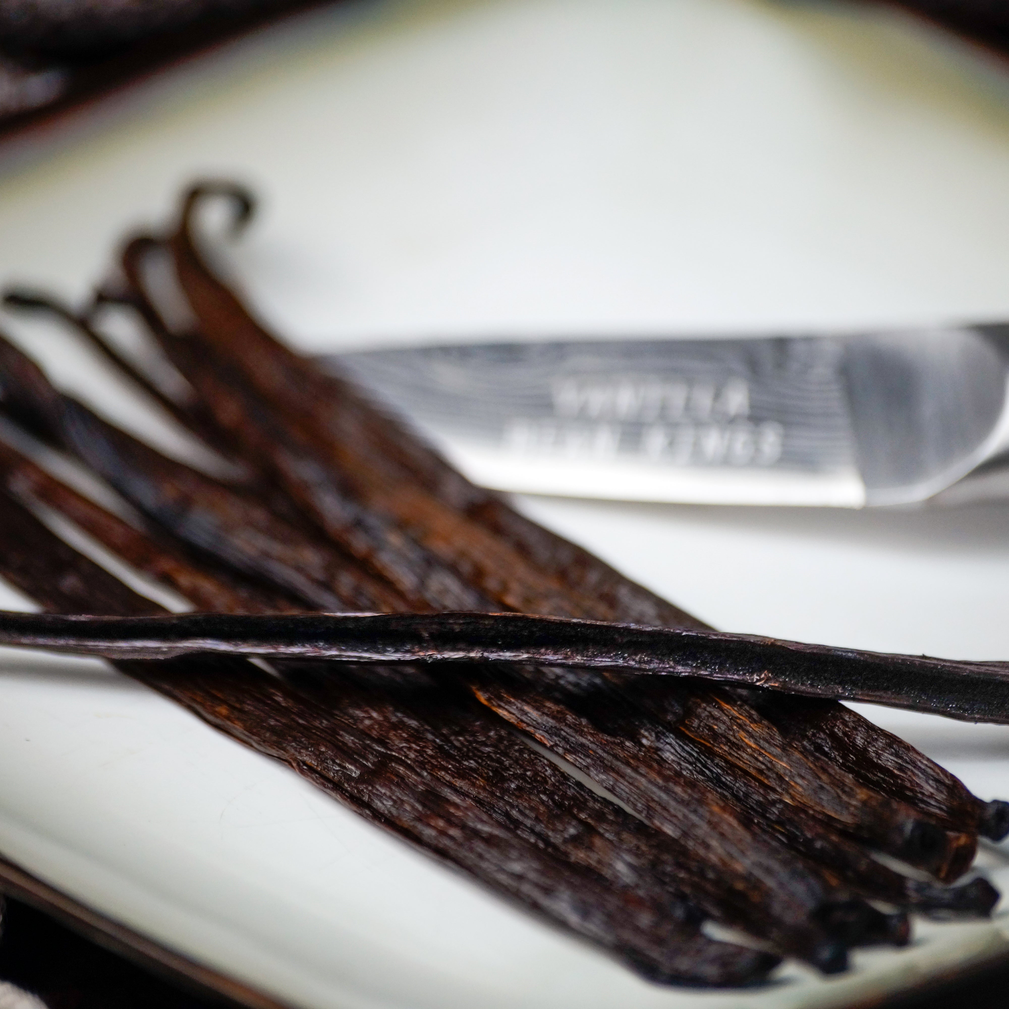 Tahitian Vanilla Beans - Whole Grade B Pods for Extract