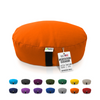 Zafu Meditation Cushion – Organic Buckwheat Hull Filling, Cotton, Made in USA