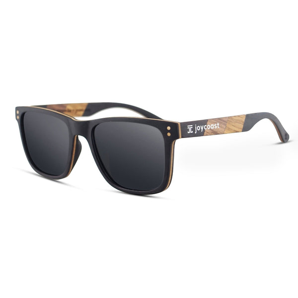 Terra Wayfinder Wooden Sunglasses | Ebony Wood & Polarized Lenses