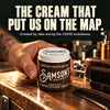 Samson's Matte Styling Cream – Natural Hold, No Shine | 4 oz