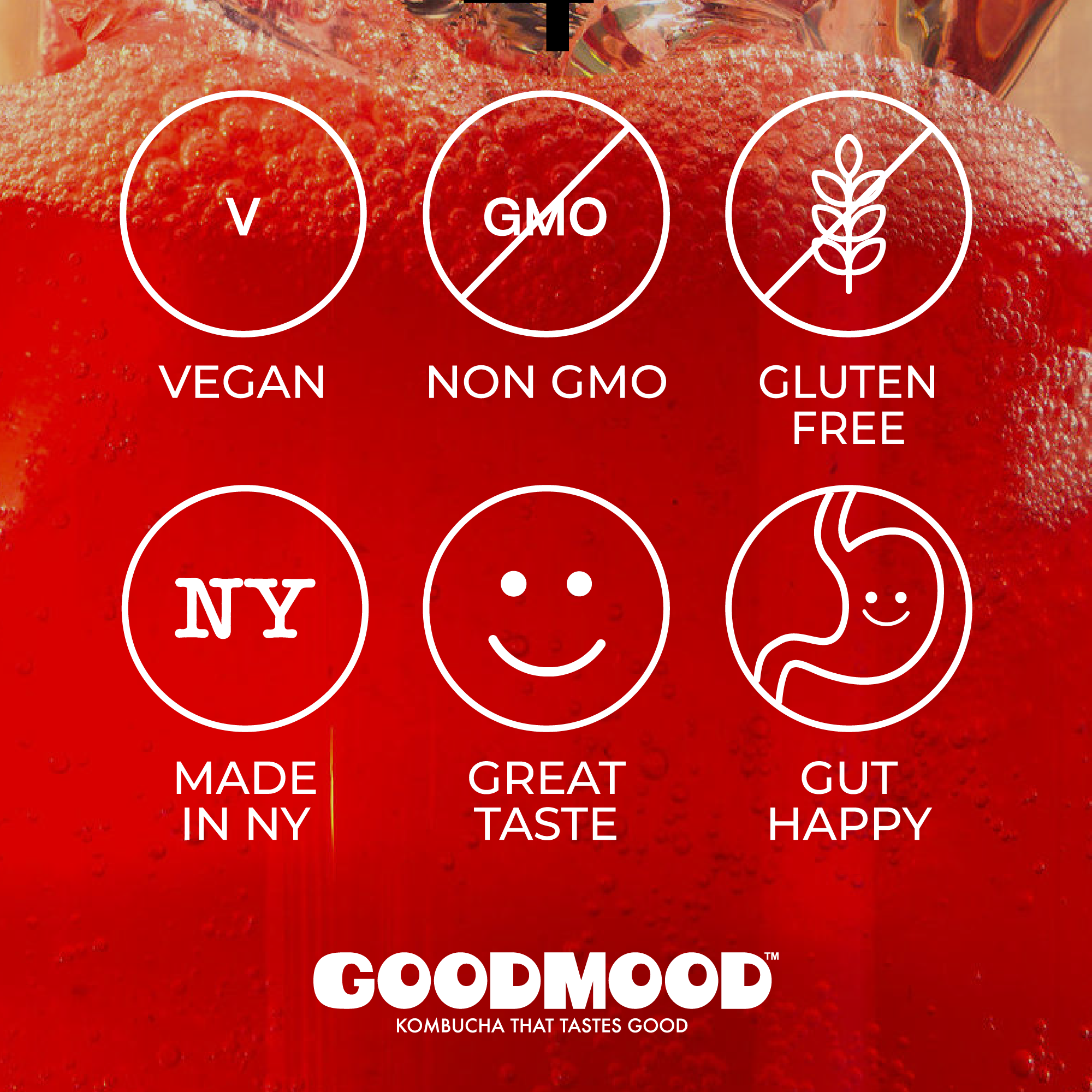 Grapefruit Rosemary Kombucha by GoodMood