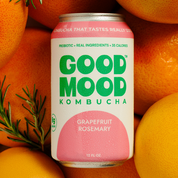 Grapefruit Rosemary kombucha flavor tile