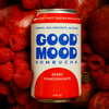 GoodMood Berry Pomegranate Kombucha bottle tile graphic
