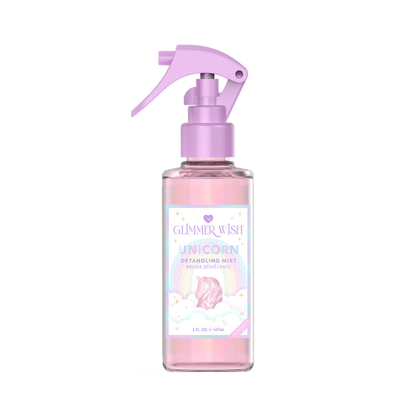Unicorn Hair Detangling Mist bottle by Glimmer Wish