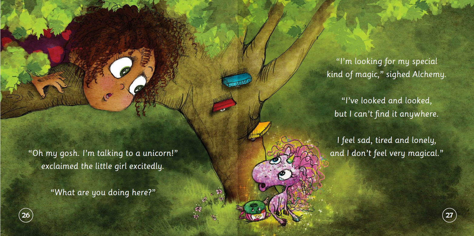 The Unicorn Who Found Her Magic – Children's Self-Acceptance Book Ages 3–8