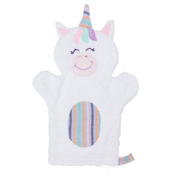 Unicorn Puppet Washcloth