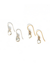 Light Within Faceted Green Amethyst Earrings – Brass & Silver | Fair Anita