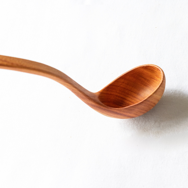 Enhance your cooking experience with our handcrafted Wood Ladle. Made from reclaimed wood, this stylish and functional ladle is perfect for serving soups, stews, and sauces.