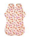 Hannah organic reusable super ultra overnight pad in certified organic cotton, unbleached and undyed