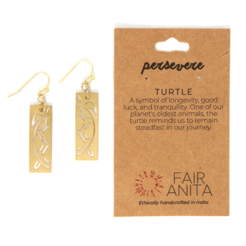 Fair Anita animal cut out earrings — eco-friendly, nickel-free gift for jewellery lovers