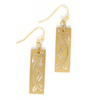 Animal Cut Out Earrings – Gold-Plated Recycled Brass, Nickel-Free
