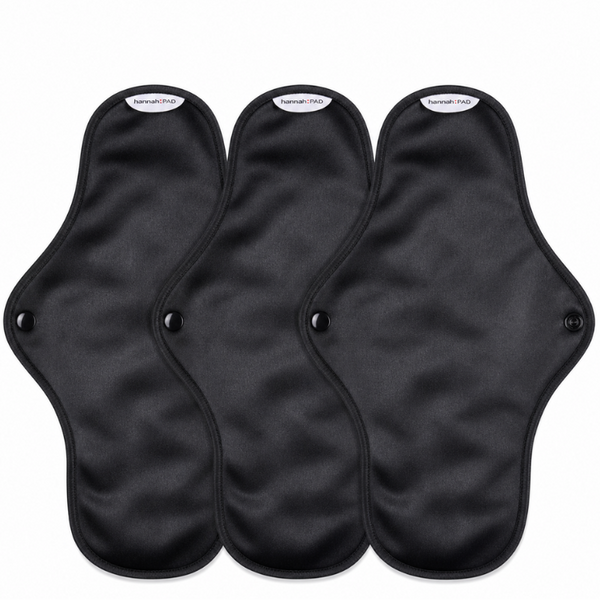The Brand hannah certified organic cotton reusable pads – unbleached and undyed