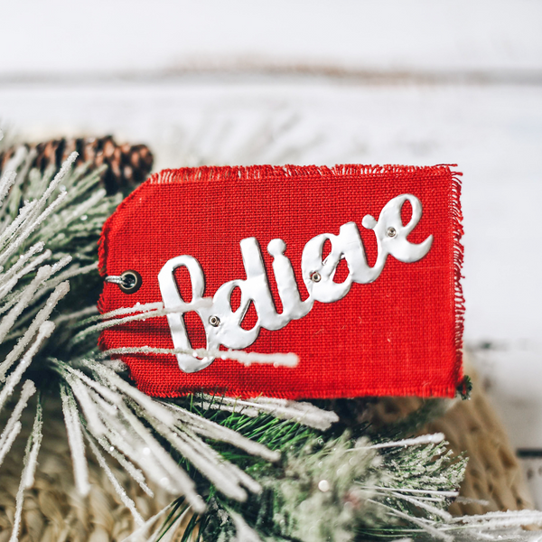 Add a festive and eco-friendly touch to your holiday gifts with our Recycled Aluminum Christmas Gift Tags. These handcrafted tags feature uplifting messages and are perfect for trees, packages, or homemade presents. Order yours today!