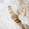 Upgrade your dog's style with our Boho Dog Collar. This handcrafted collar is not only stylish but also comfortable and adjustable, making it the perfect accessory for your furry friend.