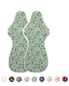 Organic Reusable Overnight Pads – 2 Super Ultra Pads by hannah