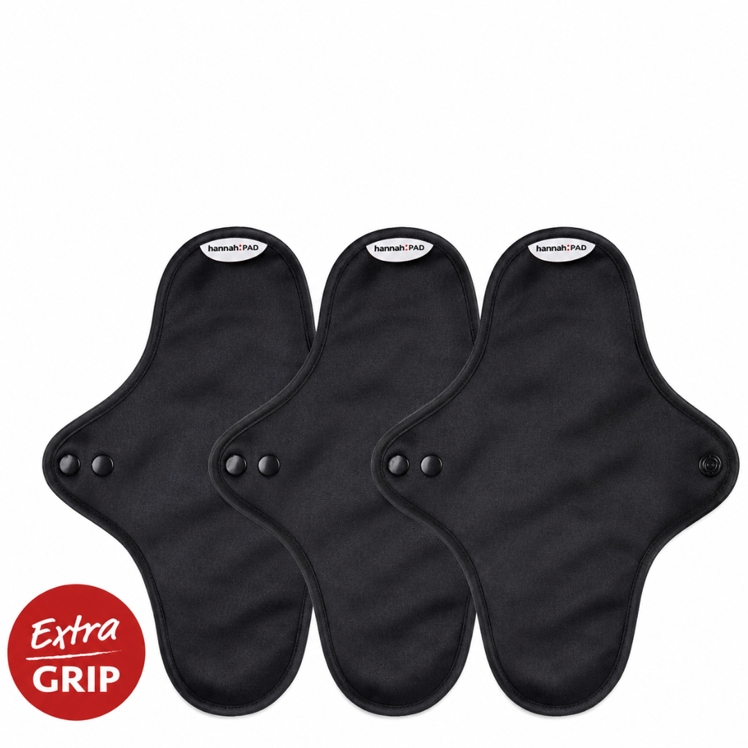 Organic Reusable Pantyliners – 3 Pack | Certified Organic Cotton Cloth Pads