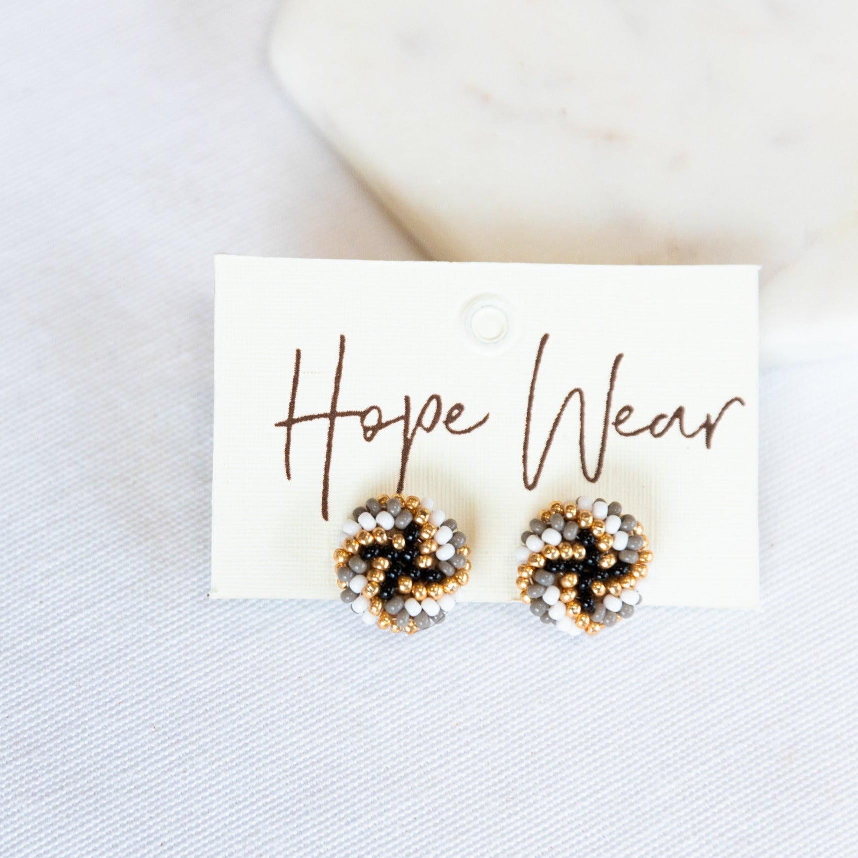 Sandi Beaded Post Earrings