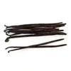Vanilla beans on a white background
