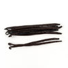 Vanilla beans on a white background