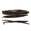 Vanilla beans on a white background