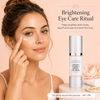 Organic peptide eye serum for brightening and firming the under-eye area