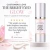 Vitamin C eye treatment with certified organic ingredients handcrafted in Texas