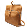 Voyager fair trade leather backpack in full view, handcrafted by women artisans in Ethiopia – Fair Anita