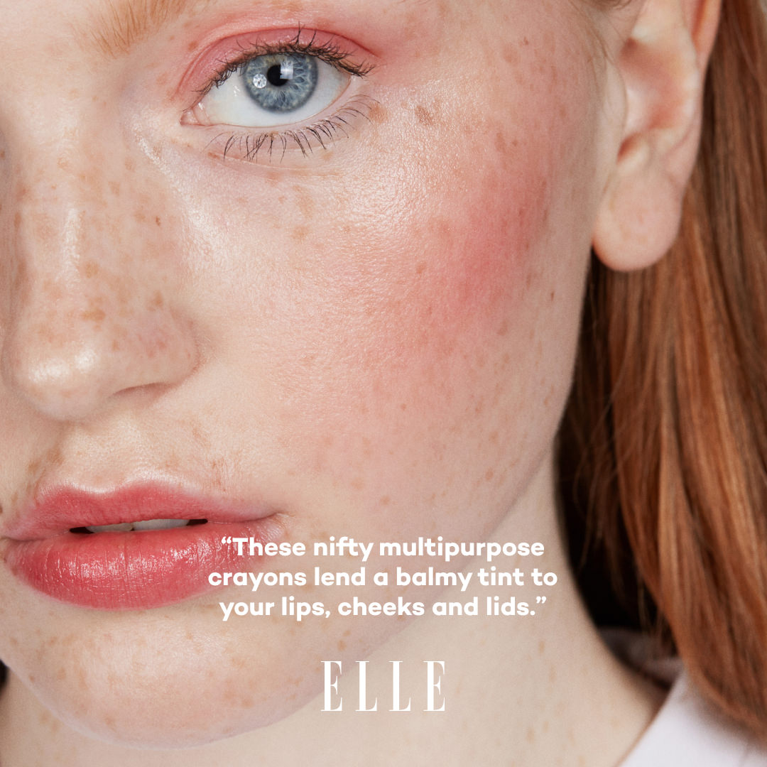 Axiology 3-in-1 Balmie Crayon — Award-Winning Plastic-Free Multi-Use Lip, Eye & Cheek Color | Vegan & Handmade in the USA