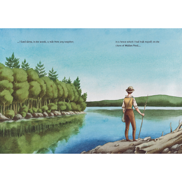 Step into Thoreau's Walden with exquisite illustrations by Giovanni Manna! This beautifully adapted classic for ages 10+ immerses young readers in nature's wisdom & beauty. Spark imagination, ignite discussions, & nurture connections with timeless themes. Shop now & unlock the wonder of Walden!