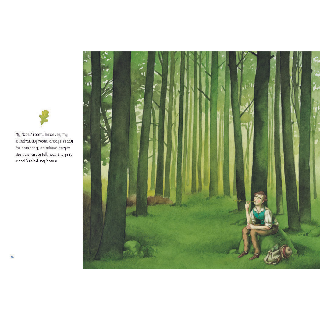 Step into Thoreau's Walden with exquisite illustrations by Giovanni Manna! This beautifully adapted classic for ages 10+ immerses young readers in nature's wisdom & beauty. Spark imagination, ignite discussions, & nurture connections with timeless themes. Shop now & unlock the wonder of Walden!