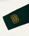 Detail shot of Mon Coeur Walter kids organic cotton long-sleeve t-shirt fabric and crew neckline