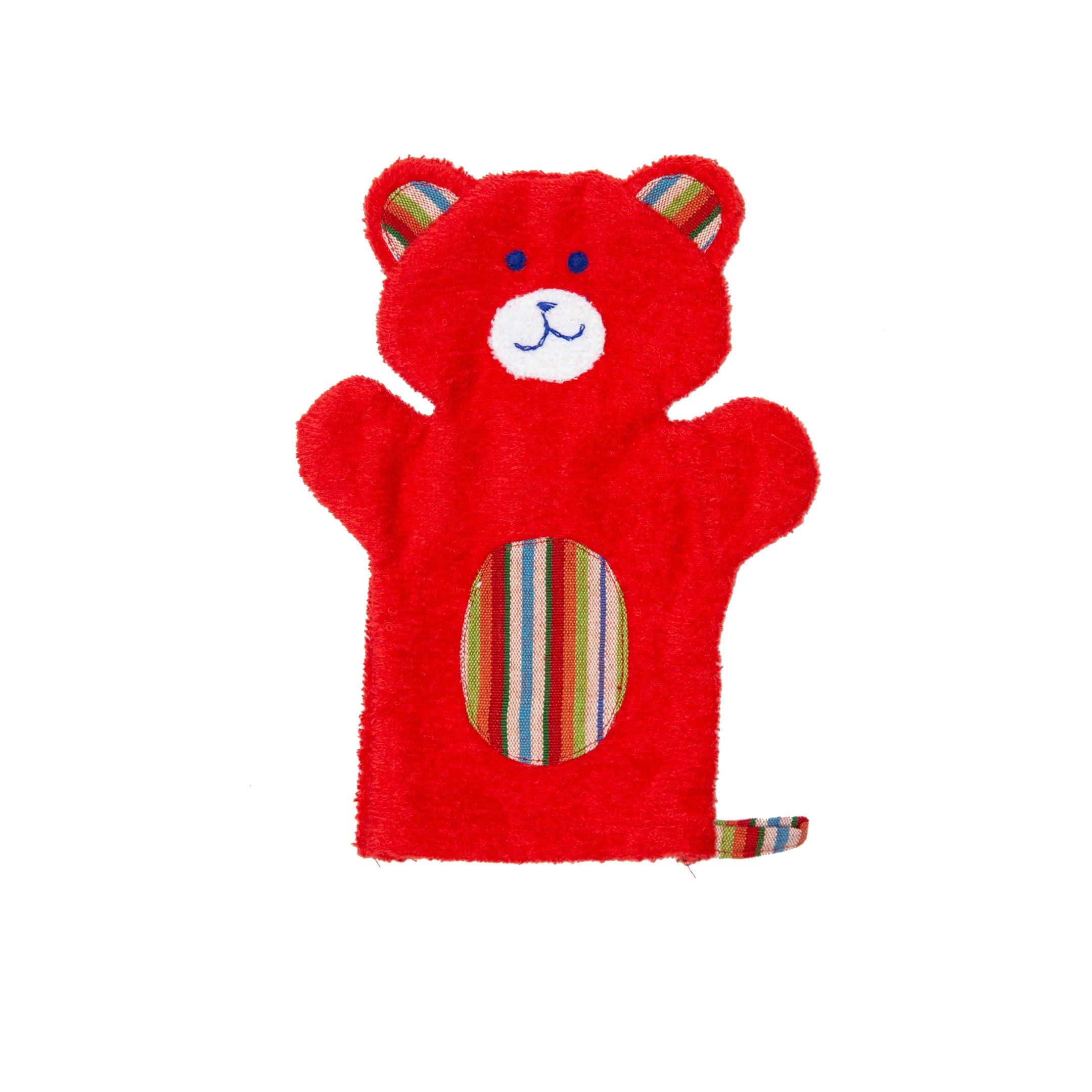 Bear Puppet Washcloth