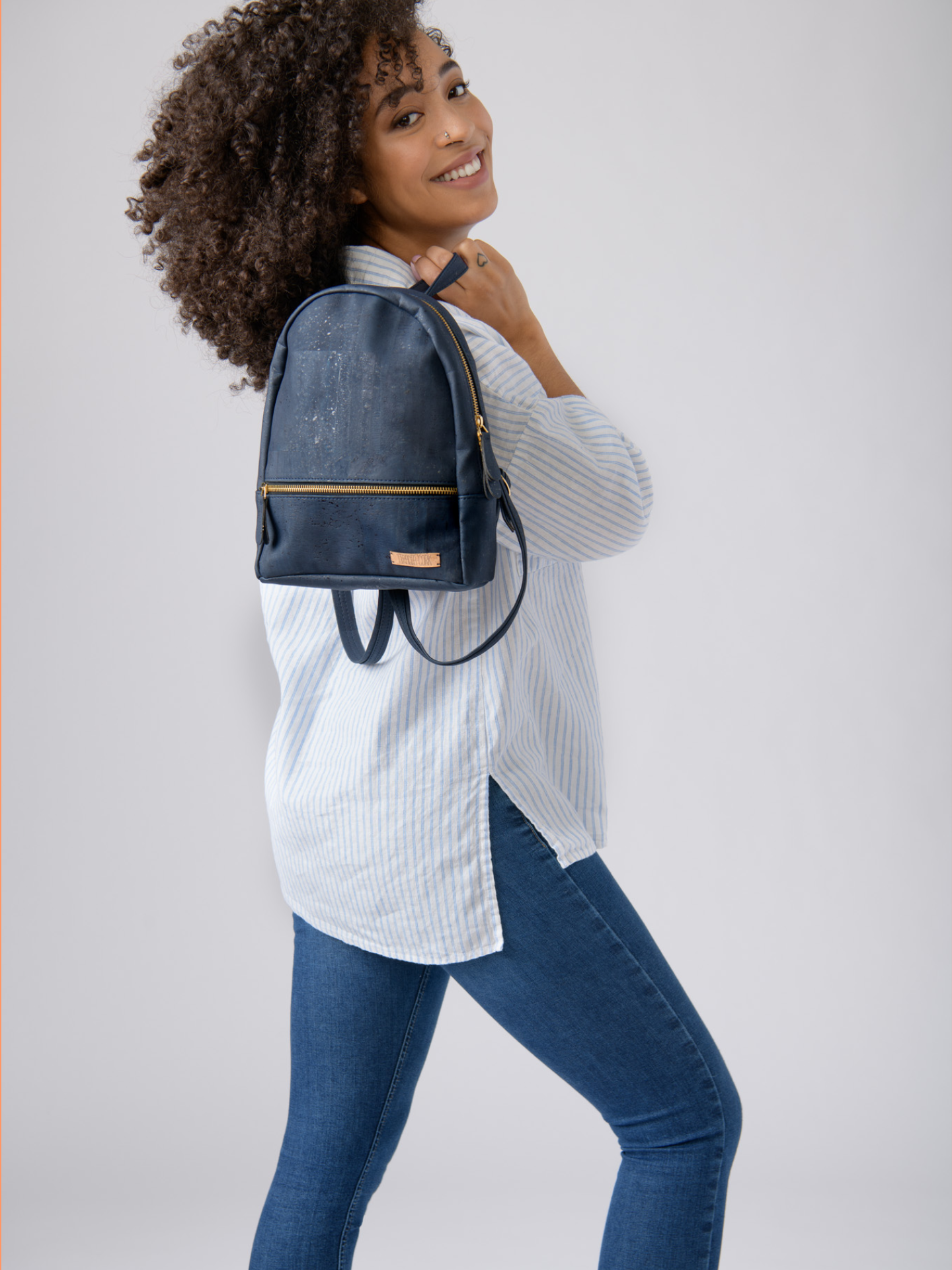 Lightweight and stylish cork backpack. Perfect for everyday adventures. Spacious, vegan, and eco-friendly. Comfortable and durable. Discover the Brunch Backpack today!