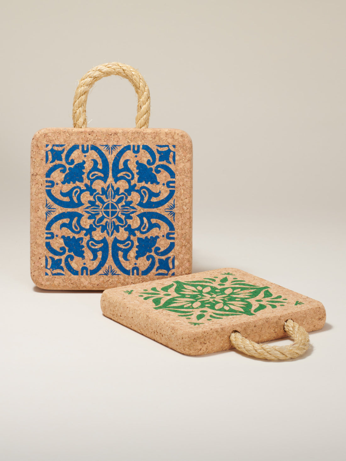 Protect Your Surfaces with Stylish Sustainability: Portuguese Tile Hot Pad Trivet