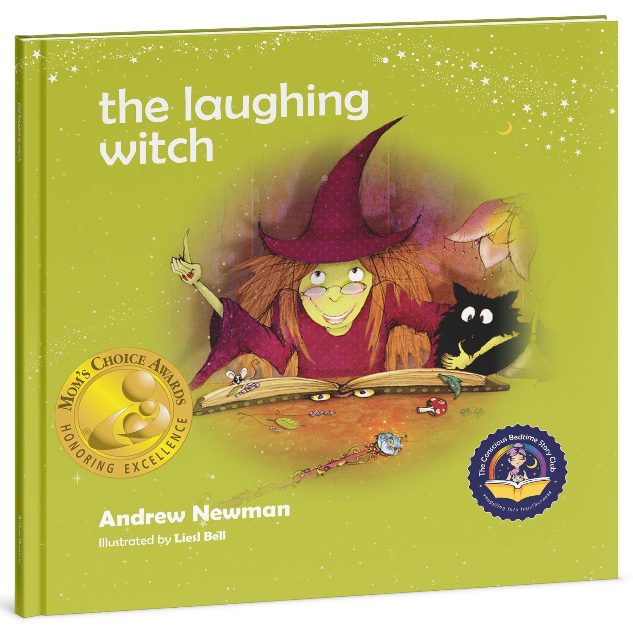 The Laughing Witch award-winning children's picture book cover by Conscious Stories