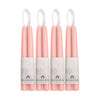 Hand-Dipped Beeswax Taper Candles - Bulk 4-Pair Bundle