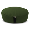 Zafu Meditation Cushion – Organic Buckwheat Hull Filling, Cotton, Made in USA