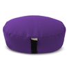 Zafu Meditation Cushion – Organic Buckwheat Hull Filling, Cotton, Made in USA