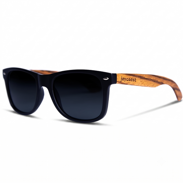 Zebu Zebrawood Sunglasses – Polarized & 100% UV Protection | Joycoast